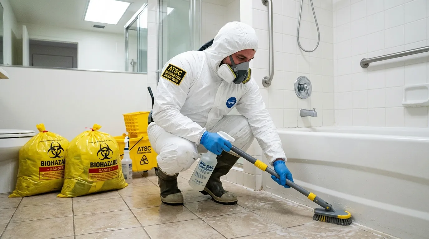 Decontamination equipment deployed for Blood Cleanup in Belle Plaine